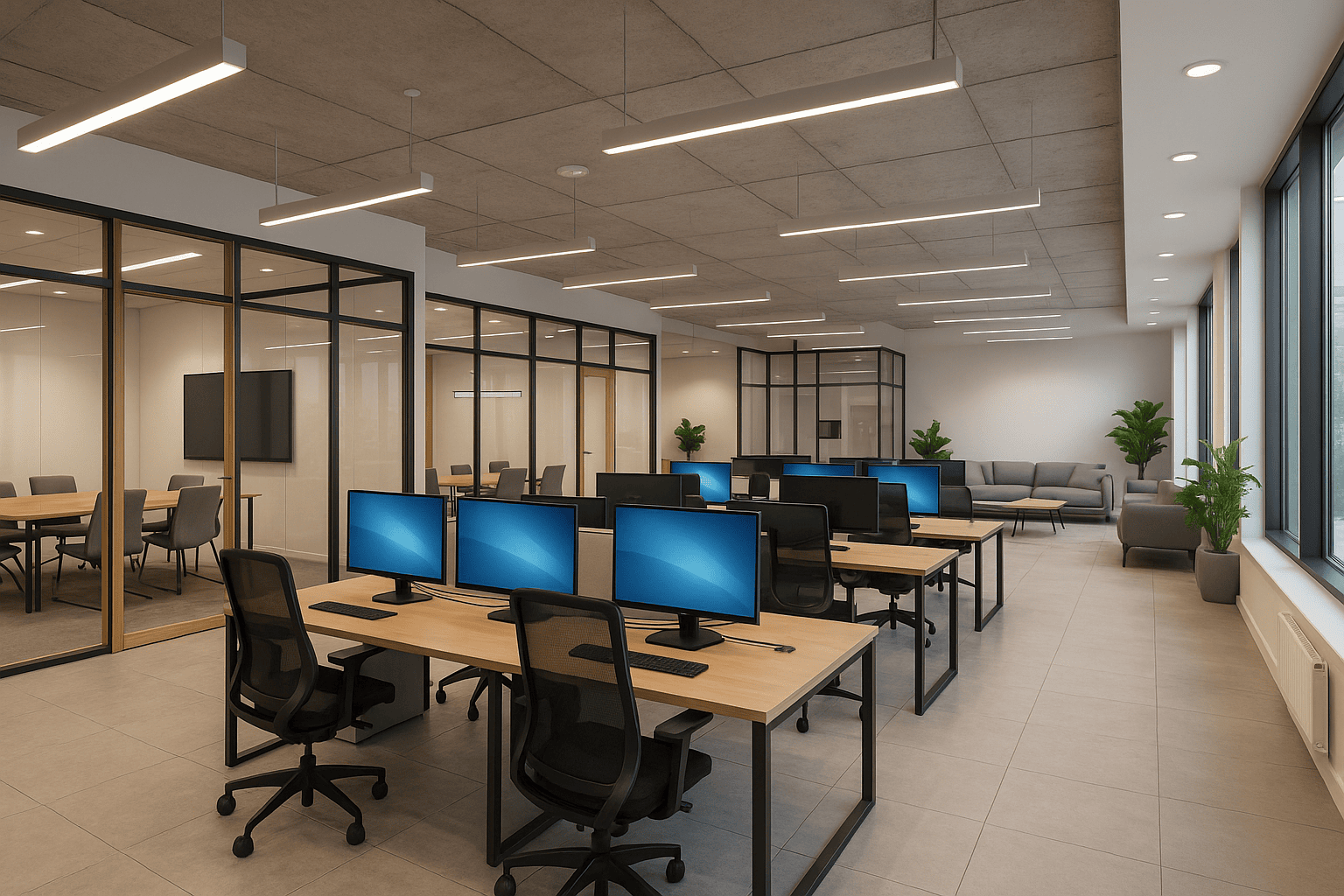Shared Workspaces / Hot Desks